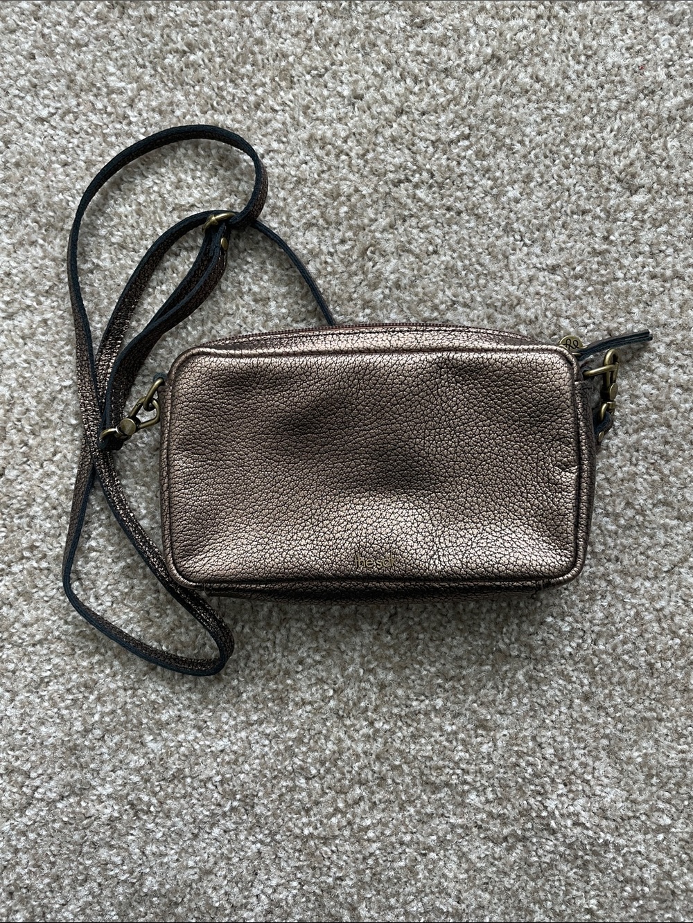 NWOT The Sak Metallic Crossbody Purse